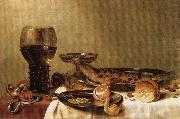 HEDA, Willem Claesz. Still Life oil painting reproduction